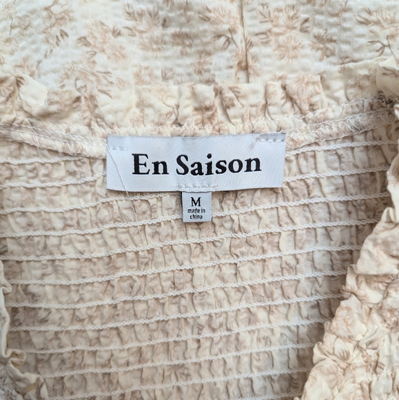 En Saison Lucia Babydoll Top - Picture 5 of 5